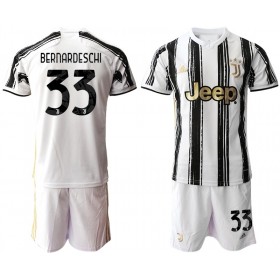 Fußballtrikots Juventus Turin Federico Bernardeschi 33 Kinder 2020-2021 Kurzarm Heimtrikotsatz kaufen